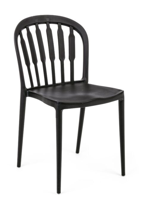 BIZZOTTO jídelní židle PAXTON černá