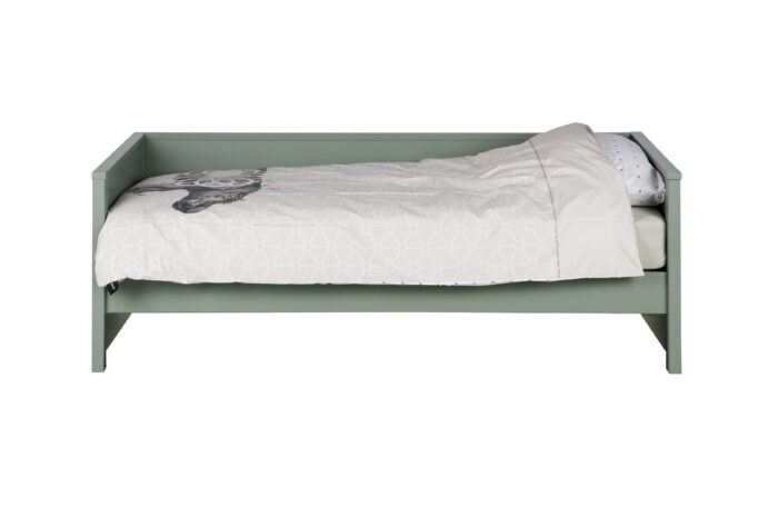 WOOOD Dřevěná postel NIKKI zelená