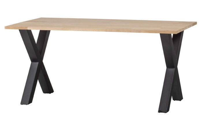 WOOOD Jídelní stůl TABLO dub 160x90 cm nohy X