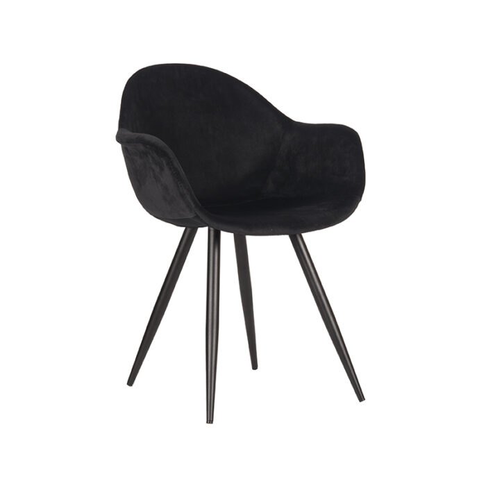 LABEL51 jídelní židle FORLI černá Color: Black