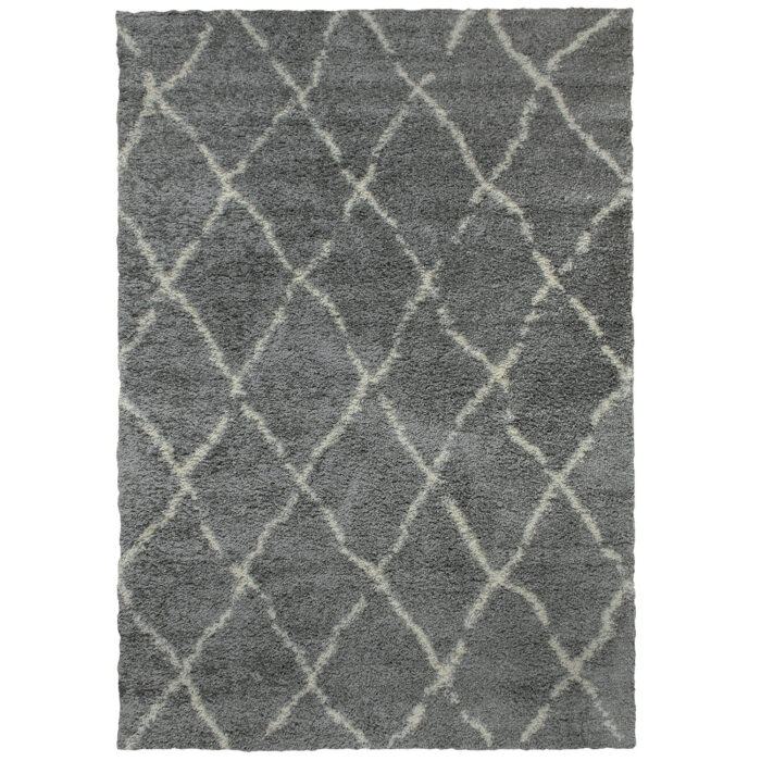 CONCEPTUM HYPNOSE Šedý koberec PILE 80x150 cm