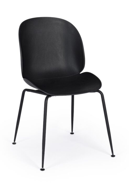 BIZZOTTO Jídelní židle ANTIGONE černá