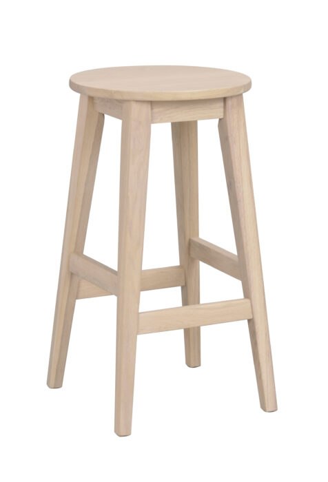 ROWICO Dřevěná barová stolička AUSTIN světlý dub