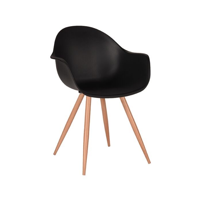 LABEL51 jídelní židle PARMA černá Color: Black