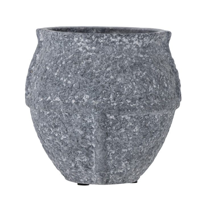 BLOOMINGVILLE Keramická váza WALLE šedá