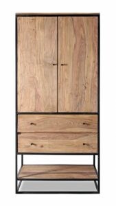 BIZZOTTO dřevěný kabinet NARTAN hnědý 90x45 cm