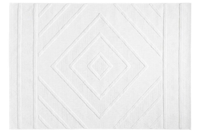 CONCEPTUM HYPNOSE Koberec SILVA bílý 120x180cm čtverce