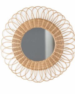 Kalune design Ratanové zrcadlo PAPATYA