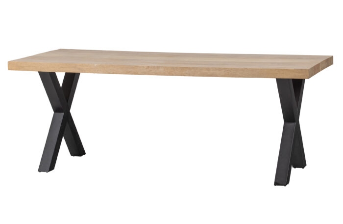 WOOOD jídelní stůl TABLO mango 180x90 cm nohy X